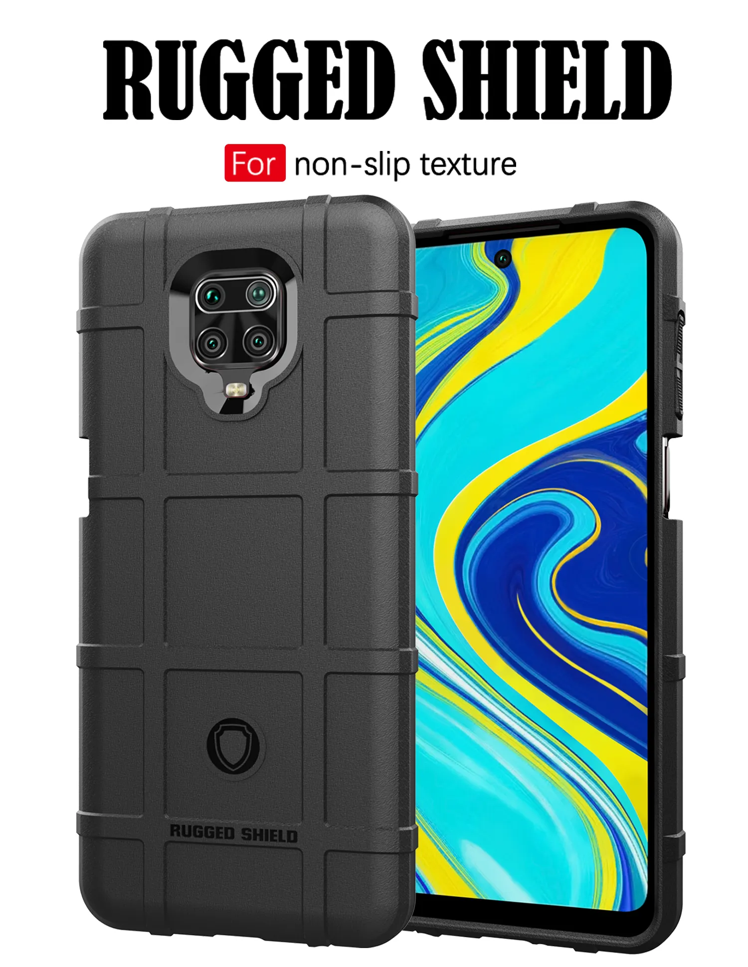 Protective Cases For Xiaomi Mobile Phone, Rugged Silicone Case, Shockproof, For Redmi Note 9s, 9 Max, 9a, 9c, 8t, 8, 7, 6 Pro, 6a, 8a, 7a,