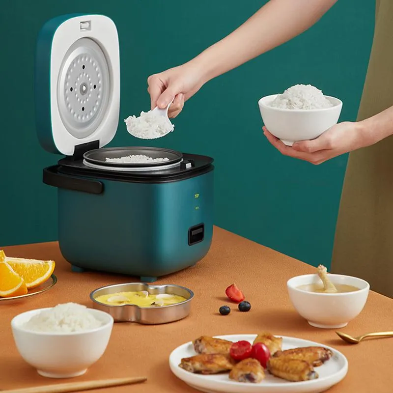 Mini olla arrocera automática para el hogar, máquina de Cocina eléctrica  para 1-2 personas, calentador de alimentos al vapor, olla arrocera pequeña  de