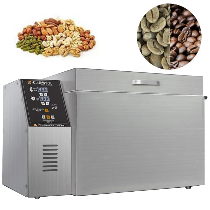 1800Whousehold Beans Roaster Electric Coffee Beans Roasting Machine 110V/220V Beans Baking MachineGrain Driny Nut Roasters1PC