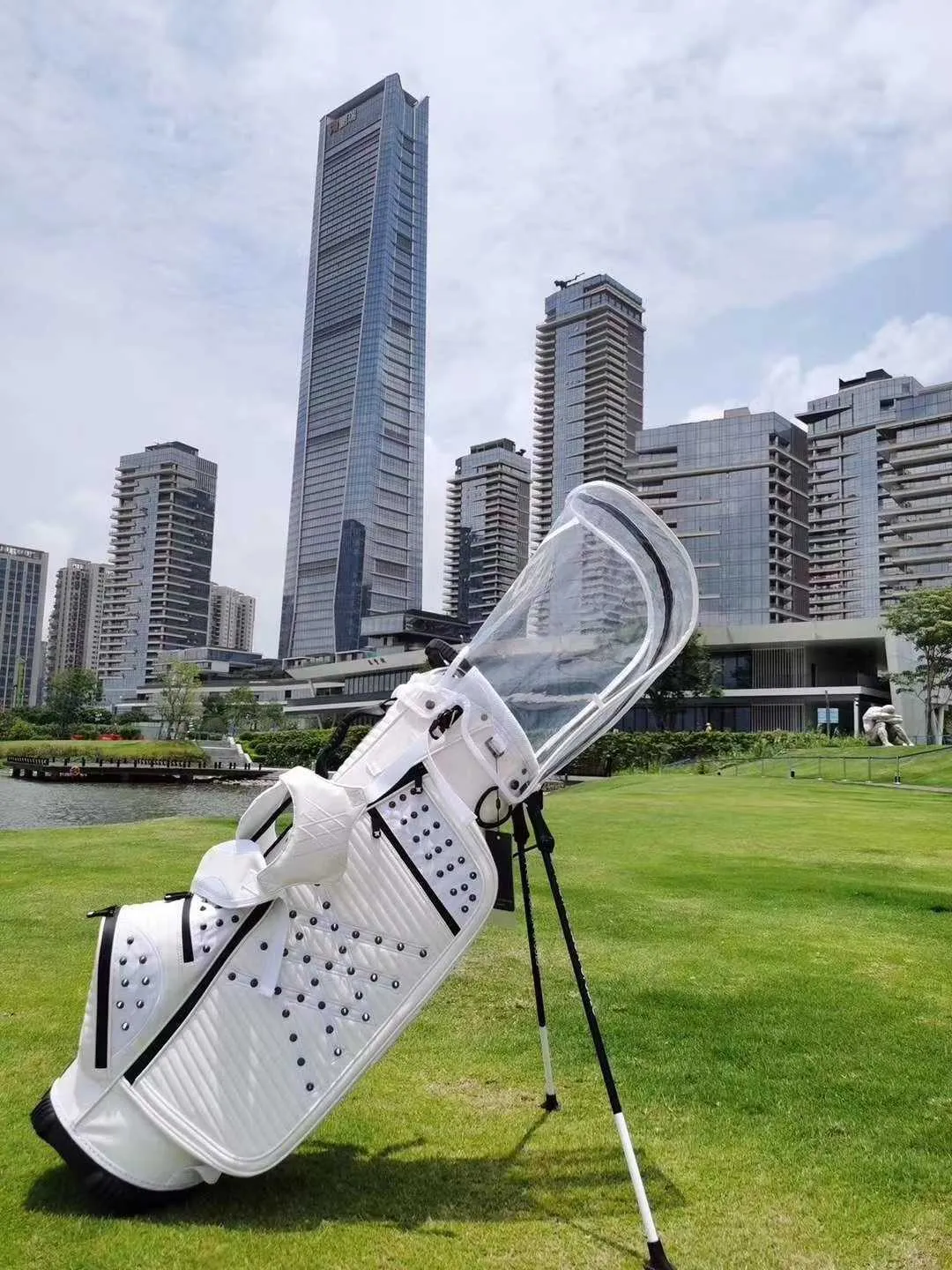 Waterproof Golf Bag: Korean Fashion with Mirror, Lightweight