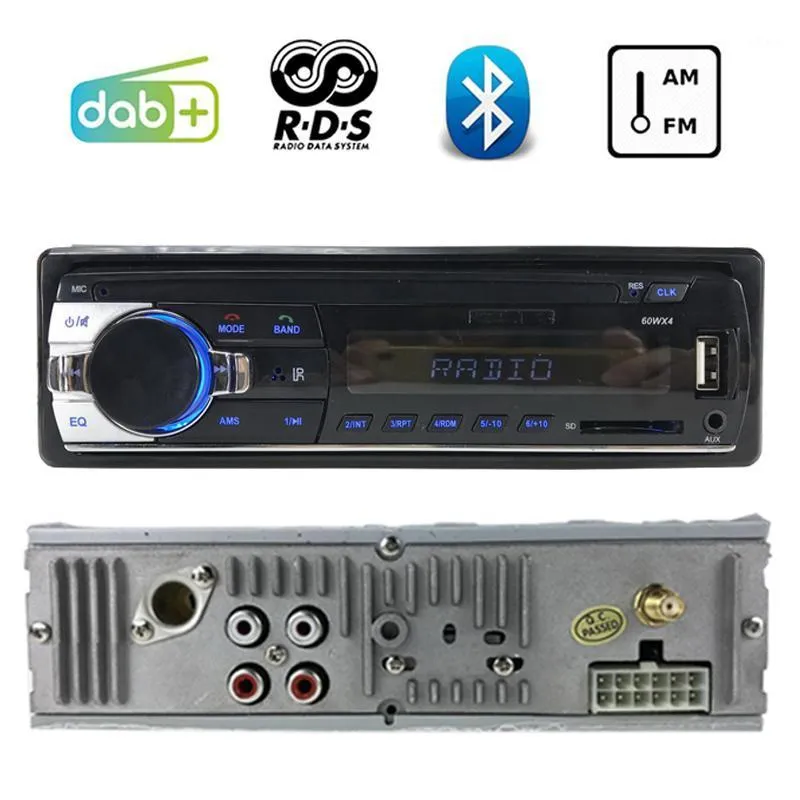 1 DIN Radio Cassette Player DAB + USB Tarjeta SD Slot Estéreo Coche Radio  Autoradio RDS Bluetooth Audio Audio MP3 Player1