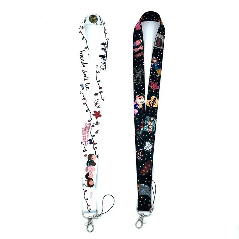 Cell Phone Straps & Charms Wholesale 10pcs Cartoon Badge Lanyard Key Chain Gift Neck Strap Keys ID Card