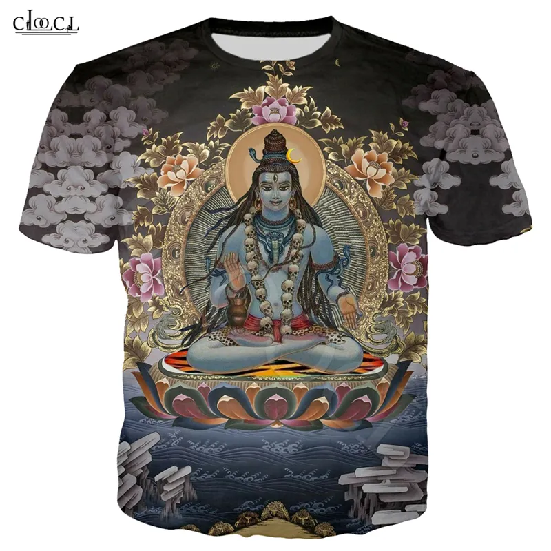 Wholesale Lord Shiva T Shirt 3D Print Short Sleeve Casual Streetwear Pullover Men Women Spandex Tops From Make08 11.97 DHgate.Com