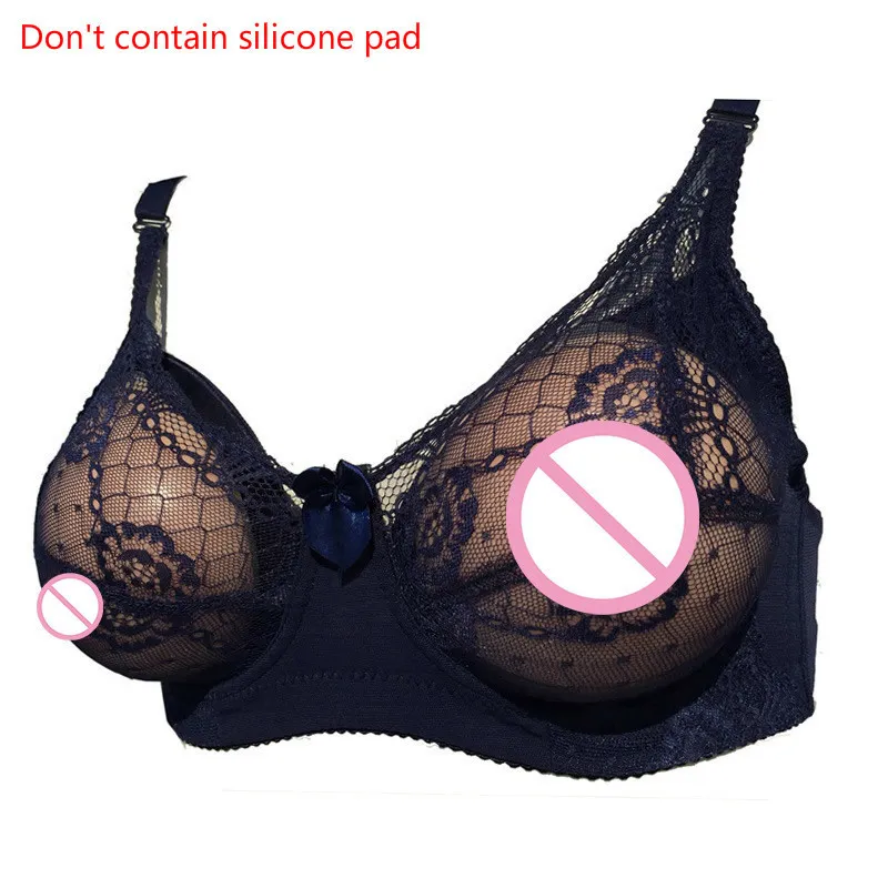 Lace Special Bra Pocket Bra Fake Breast Bra for Crossdressers Cosplay  Mastectomy
