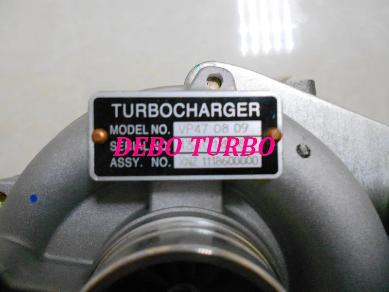 NIEUWE RHF4 / VP47 XNZ1118600000 Turbo Turbolcharger voor Isuzu Trooper Dongfeng Pickup 4jb1t