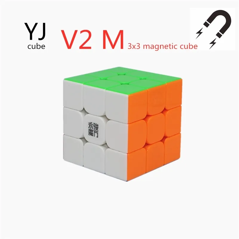 YJ V2M YULONG V2 M Cube Magique Magnétique 3x3x3 Magnets 3x3 Magnets Cube  Sous Lisse Puzzle Speed ​​Cubes YJ 2M 3X3 Cobo Magico Jouets Éducatifs  201219 Du 20,17 €