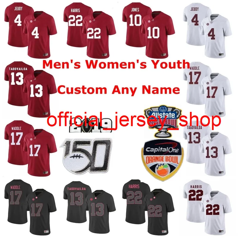 Alabama Crimson Tide College Football Jerseys Kids Youth Tua Tagovailoa