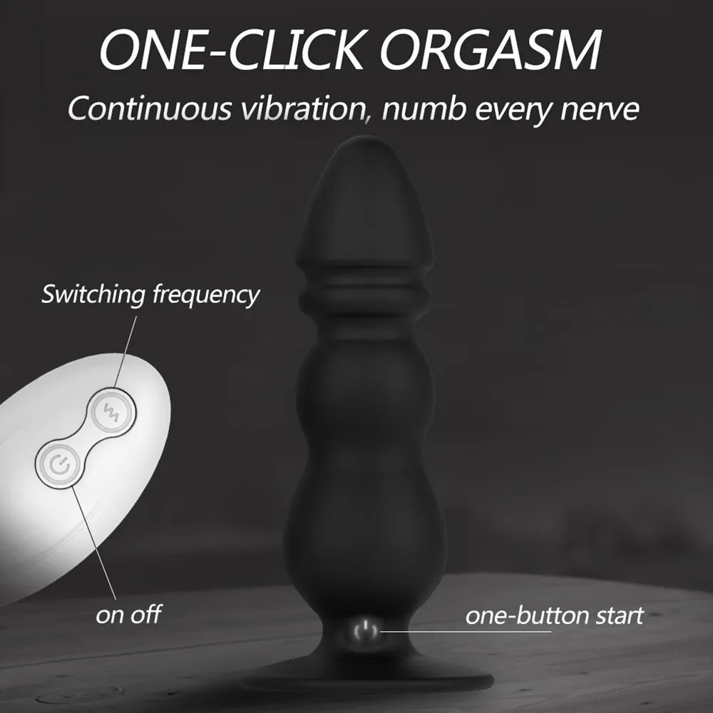 Wireless Remote Dildo Vibrator For Men Prostate Massager Anal Plug Male Masturbator for Man Anus G Spot Vibrator Adult Sex Toys (11)