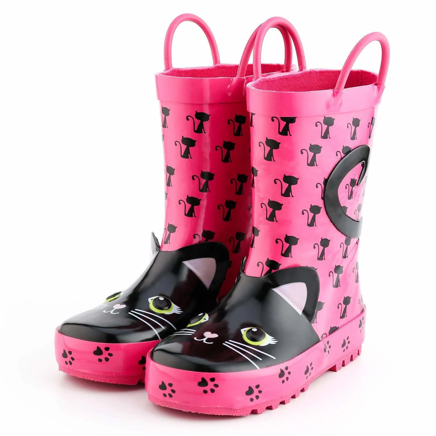 Cat wellington boots deals
