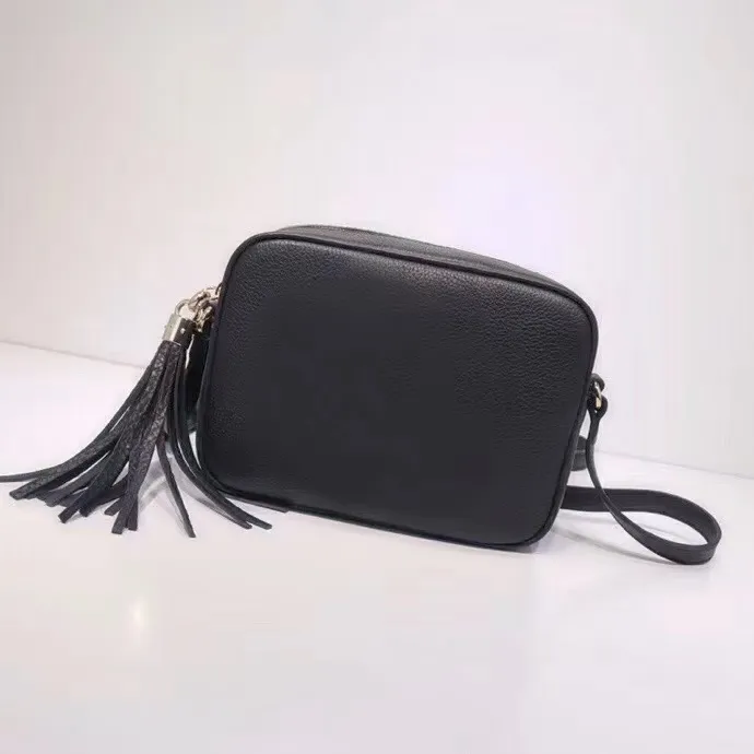 Bolso de cuero genuino para cámara al por mayor, bolso de hombro a la moda, bolso de piel de vaca, tarjetero para presbicia, bolso de noche, mensajero para mujer