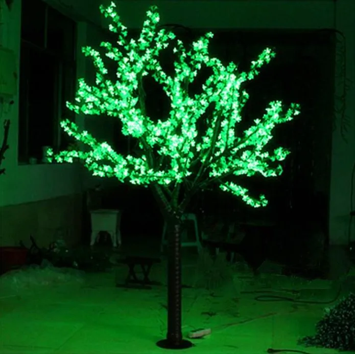 LED Artificial Cherry Blossom Tree Light Red Berry Christmas Lights 1