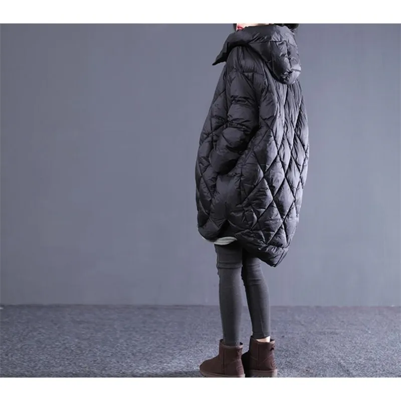 Manteau coréen, veste d'hiver pour femmes, manteau long Park, haut à manches longues, plus Abrigos Mujer Cotton Down Jacket Taille Livraison gratuite 201225