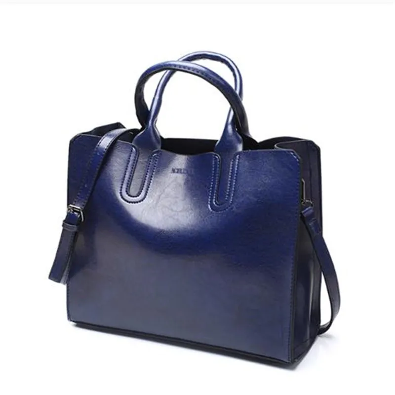 Leather Handbags Big Women Bag High Quality Casual Female Bags