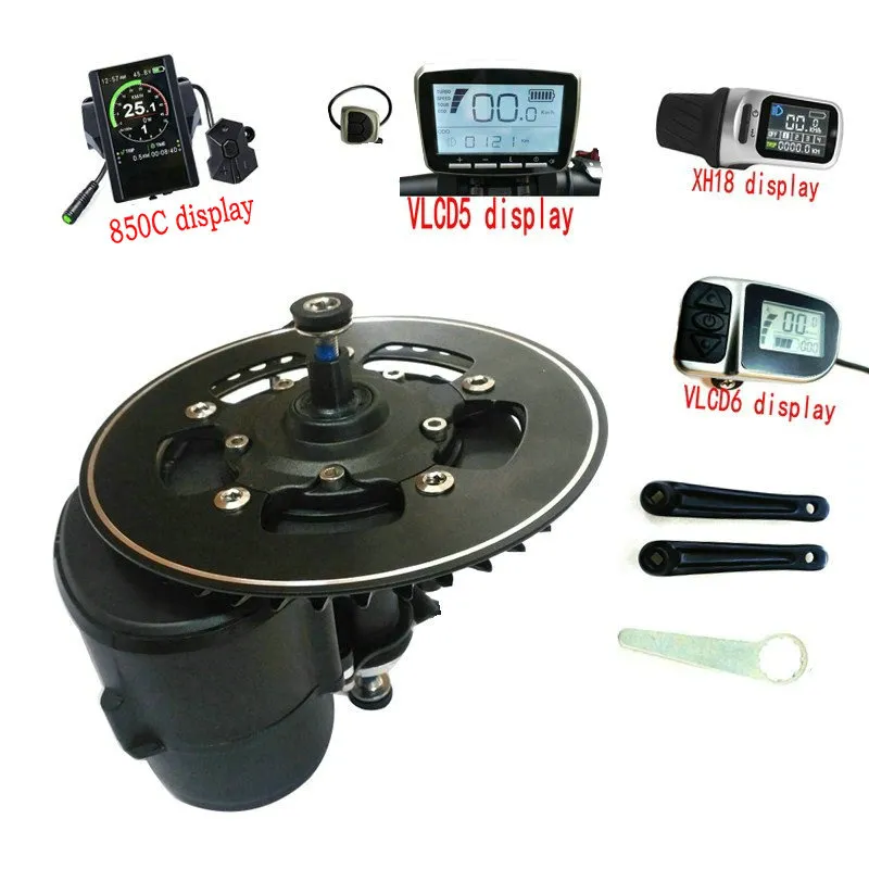 Tongsheng TSDZ2 DIY Conversion Ebike Kit Mid Drive Motor,Torque Sensor