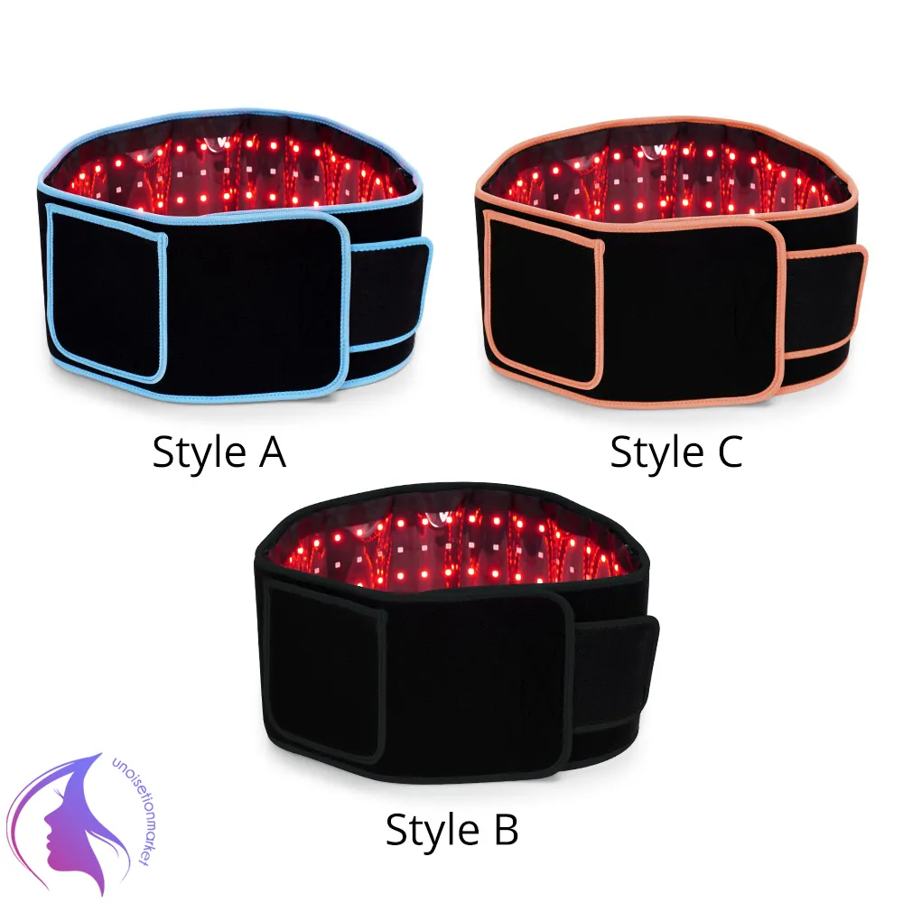 LT-OL700 Lipo Laser Slimming Belt Röd infarad 660 nm / 850nm 105 LED Light Body Sculpting Belt