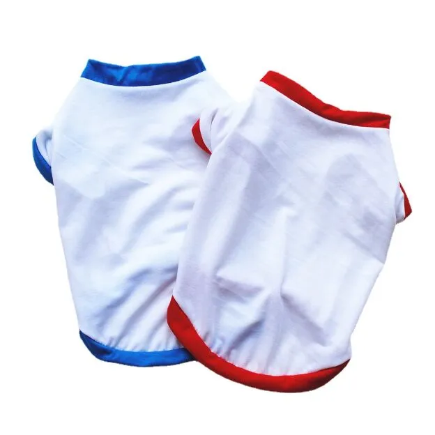 Sublimation Blanks Pomeranian Dog Clothes Online White Blank Puppy