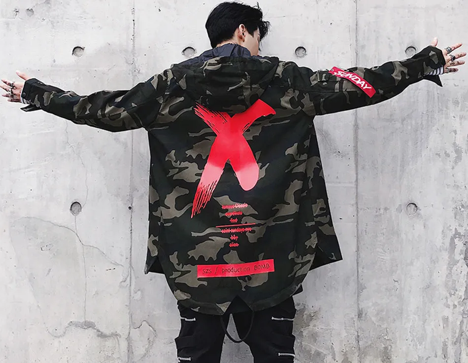 Big camo jacket hotsell