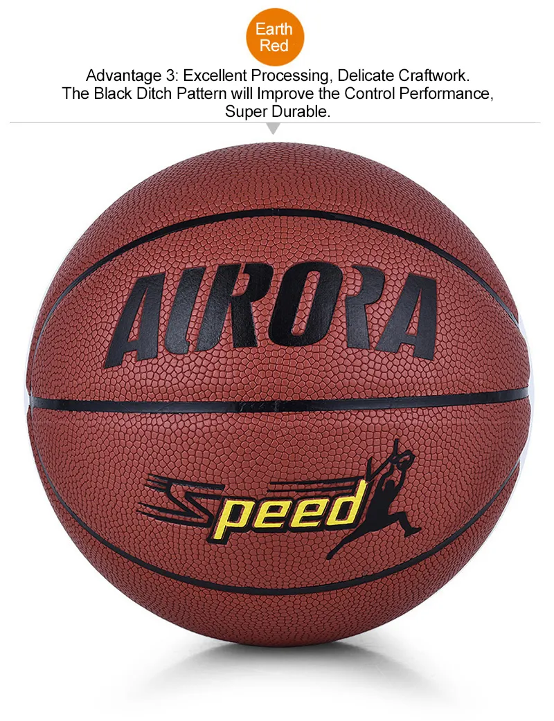 FURRA Professional Standard Basketball Abrasion-Resistant PU Skin Durable Butyl Tube Basketball for Adult Match Trainning SPEED (16)