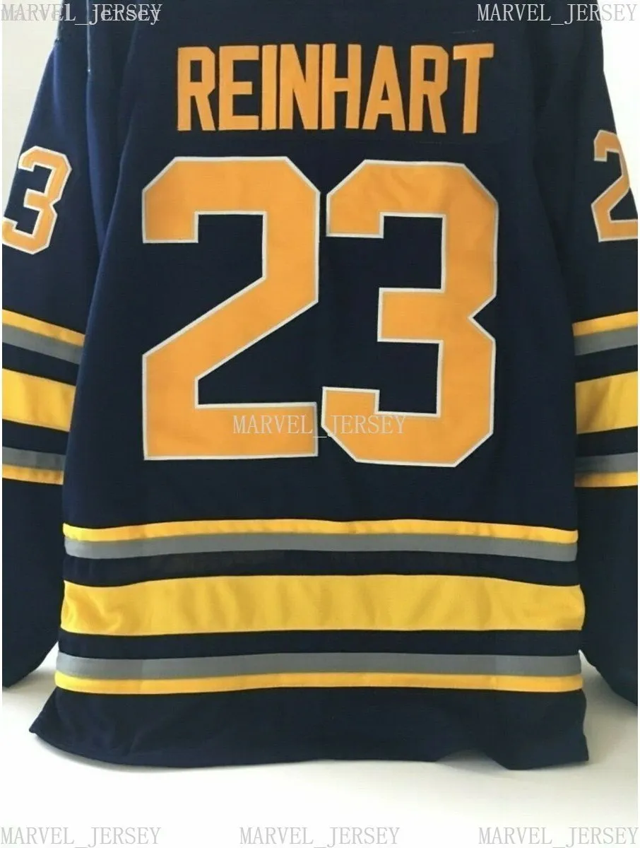 Custom Buffalo Sabres 23 Sam Reinhart Hockey Jersey With Stitched Name And Number Mens Shoresy Hockey Sweater From Marvel jersey 35.15 DHgate.Com