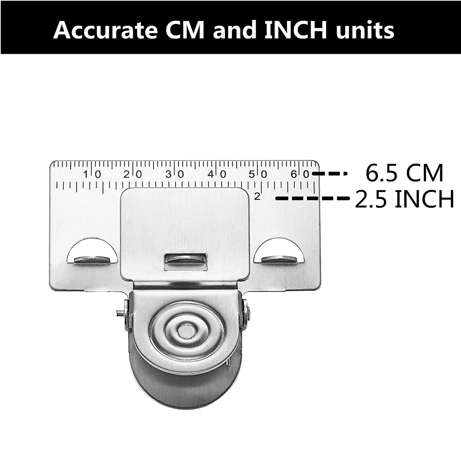 Measures Tools Measuring Tape Clip in Cm and INCHES Convenient Multifunctional Tapes Measure Locate Accurate Calibration Tool Decoration Any Spot Angle