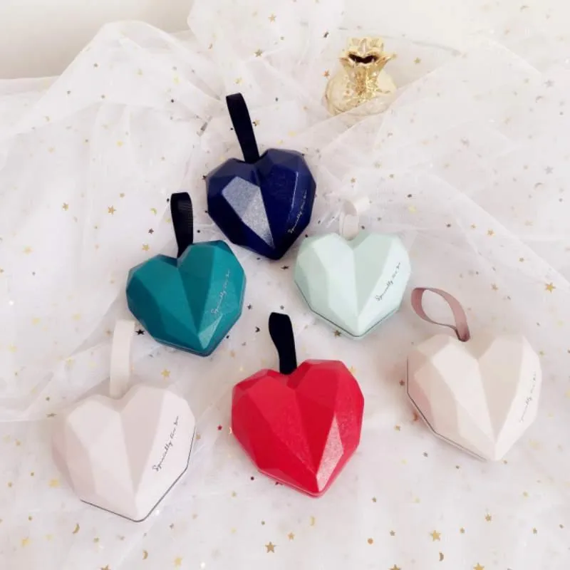 Gift Wrap Heart Shaped Boxes Tinplate Candy Tin Favor Holiday Box Christmas Present Gifts Party Supplies Decorative Gift1