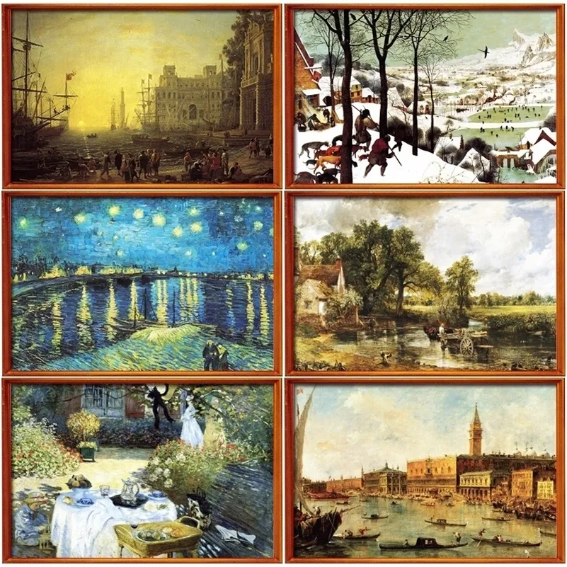 100x70 cm Jigsaw Puzzle 2000 Pieces Landscape Assembling Picture Puzzle For Adults Educational Toys Puzzles Pare Adultos 201218