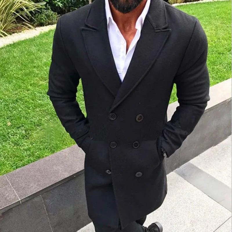 Mens winter deals coats peacoat