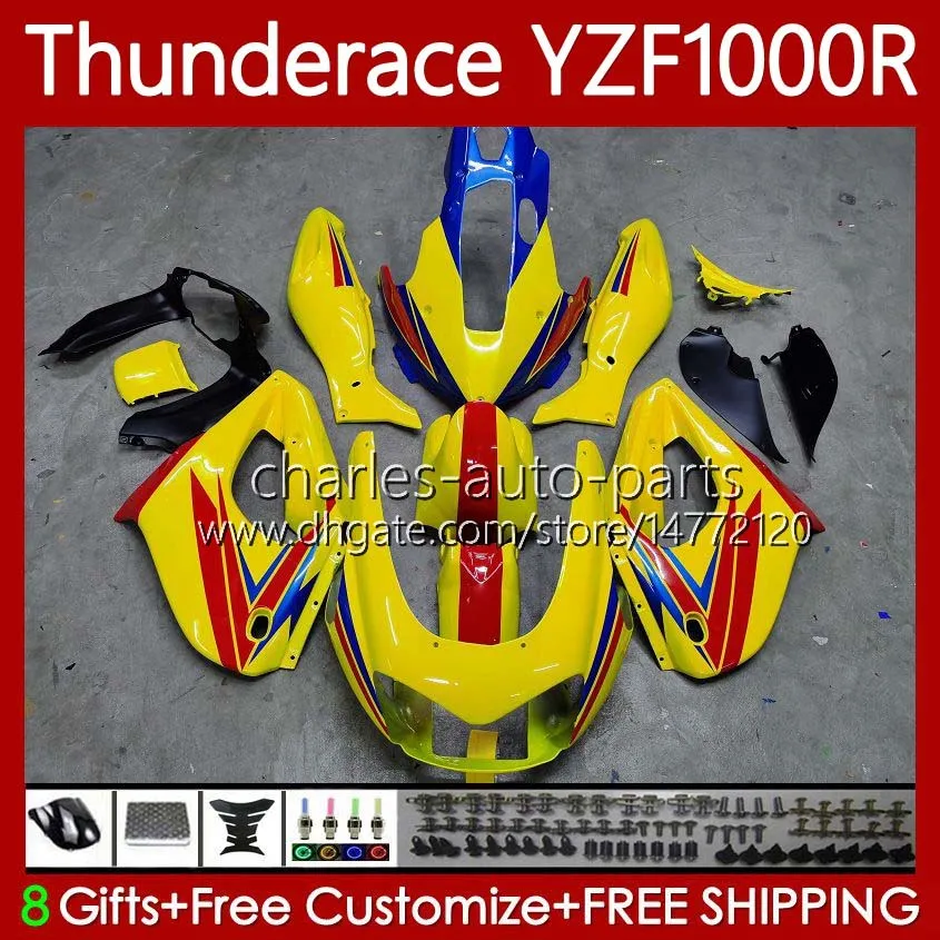 ヤマハYZF1000R Thunderace YZF 1000 R 1000R 96-07 87N.77 YZF-1000Rライトイエロー1996 1997 1998 1999 2000 2001 2002 2007 YZF1000-R 96 03 04 05 06 07 07ボディキット