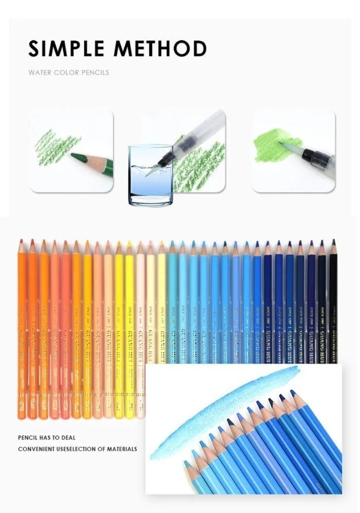 Wholesale CHENYU Water Prismacolor Colored Pencils For Adults 150