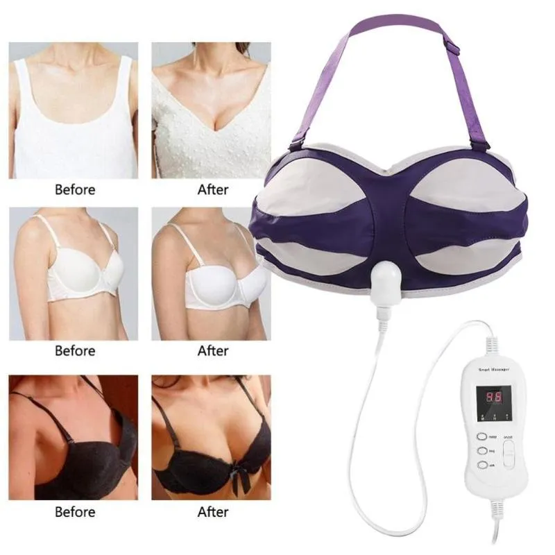 Electric Massagers Massager Relaxation Chest Tools Breast Massage Far Infrared Heating Enlargement Stimulator Enhancer Bra