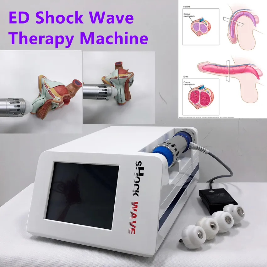 portable Acoutstic radial shock wave therapy machine for ED treatment/Popular extracorporeal shockwave therapy