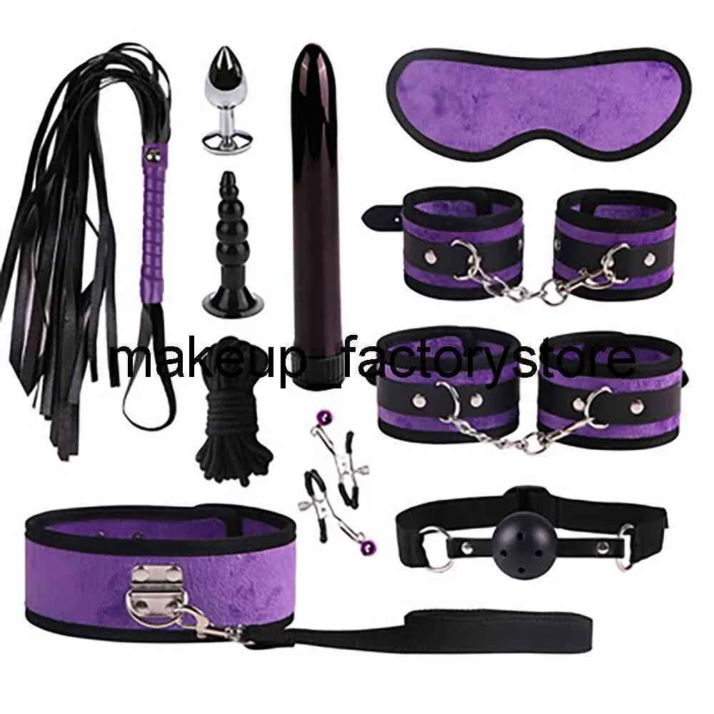 Leather Bondage Set /BDSM Fetish Handcuffs Collar Gag Whip Erotic Adult Sex  Toys for Couples from Dhgate Other Massage Items