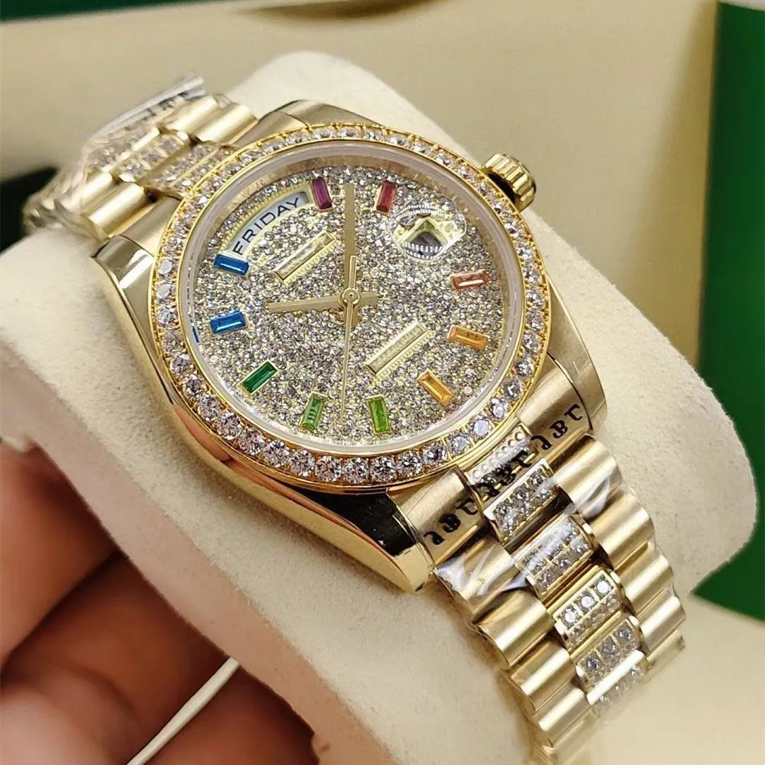 Rolex con diamanti hotsell colorati