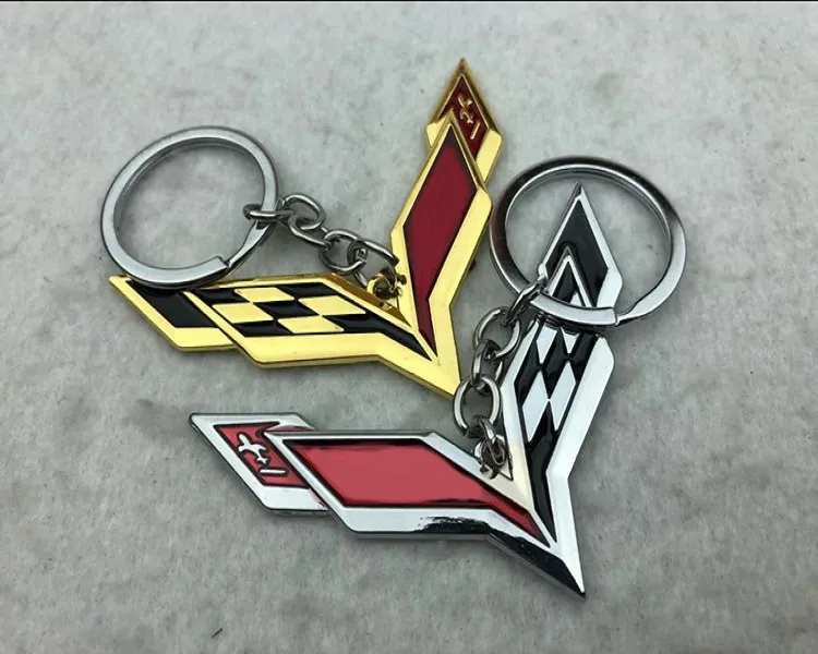 Popular For Chevrolet Corvette Keychain Car 4S Shop Small Gift Preferred Personalized Creative Metal Car Keychain From 5 94 DHgate