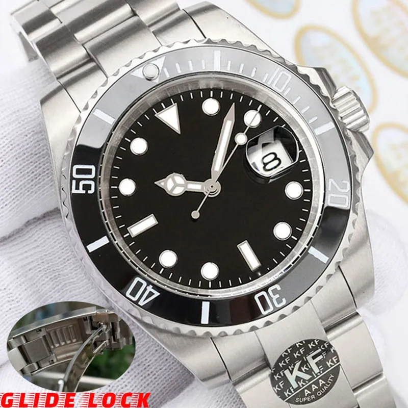 Glide lock Mode dames Mechanisch Automatisch uurwerk heren Gmt Sweep hand Keramiek dames diamant Heren designer Horloge horloges Horloges