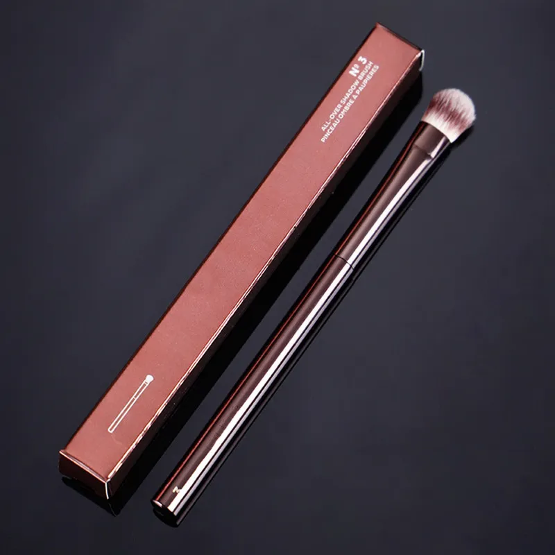 HG ALL OVER SHADOW BRUSH No.3 - Metal dark-bronze Handle Base Fard à Paupières MAQUILLAGE Cosmétique Blend Brush Tool R BL