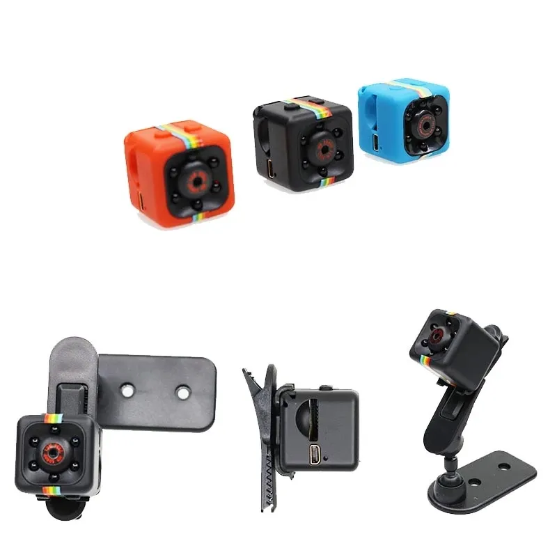 SQ11 Mini-Kamera, tragbar, Sport, Full HD 1080P, Mikrokameras, Videorecorder, DV-Camcorder, unterstützt TF-Karte