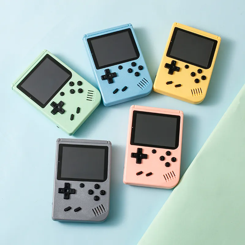 Portable Handheld video Game Console Retro 8 bit Mini Game Players 400 Games AV GAMES Game player Color LCD Kids Gift