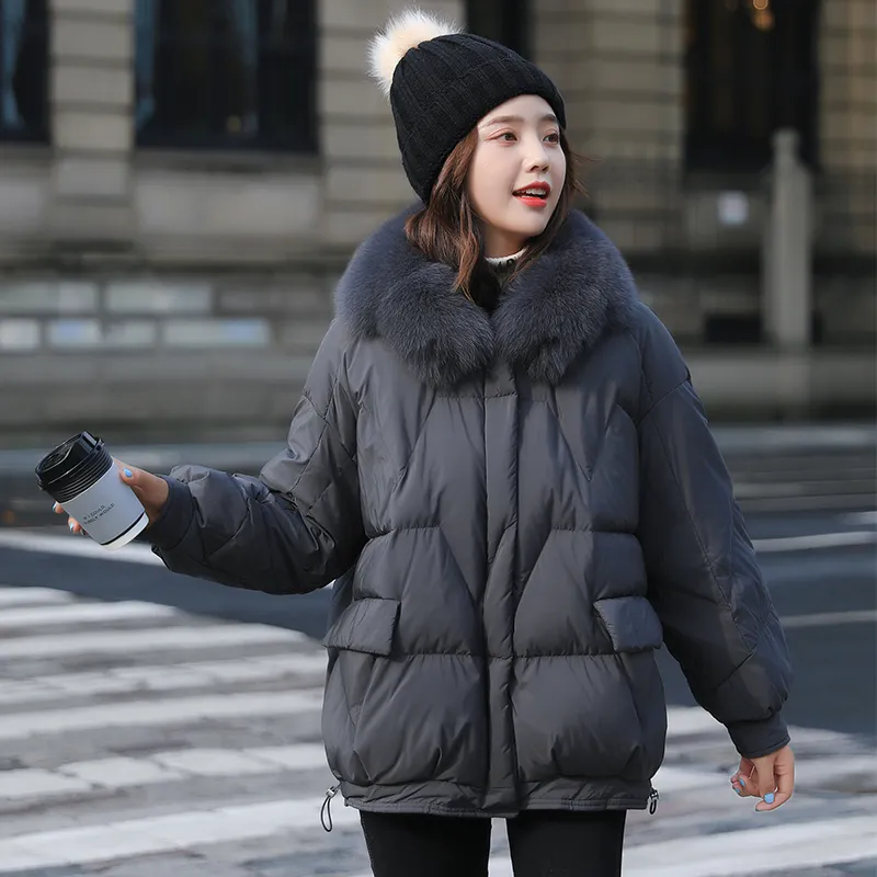 Womens Oversized Winter Jacket With Fur Collar Short Style, Hooded, Cold  Ladies Padded Winter Coats, Plus Size, Casual Thick Parka 201019 From  Xue04, $39.22