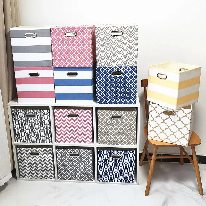 Clothes Storage Box Home Closet Organizer Large Capacity Foldable Toys  Sundries Organization Storage Boxes Cabinet Organizers