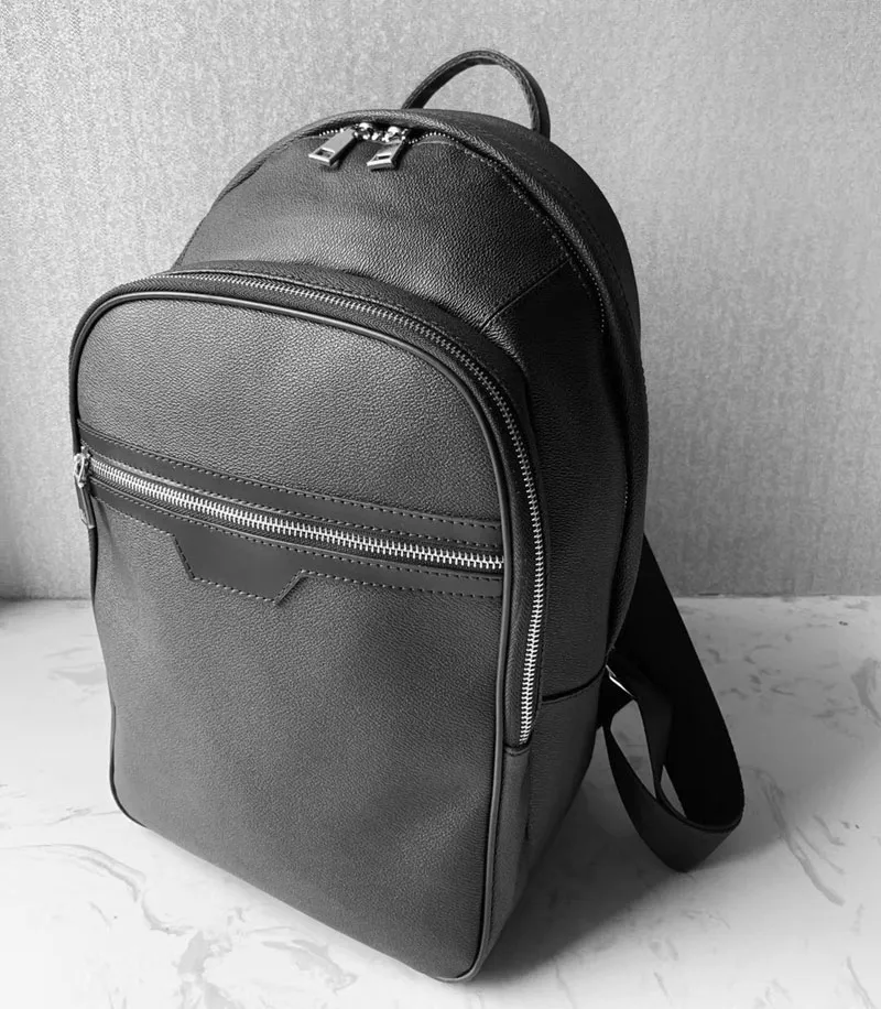 Designer Backpack Style Men Leather Backpack Fashion Shoulder Bag Women