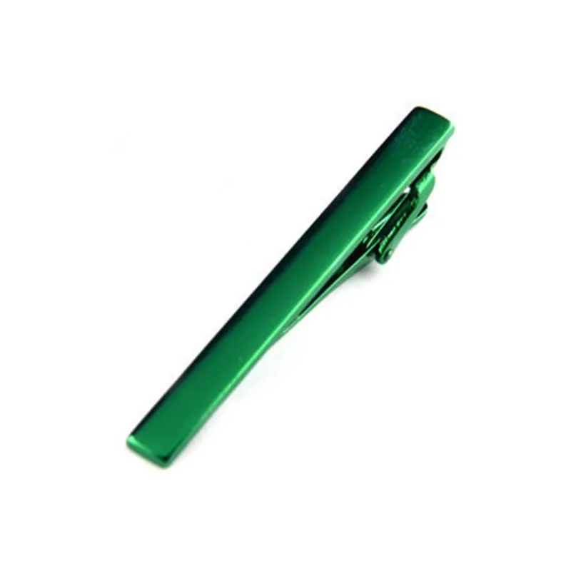Mode Hommes de Métal Or Argent Simple Cravate Tie Bar Fermoir Clip
