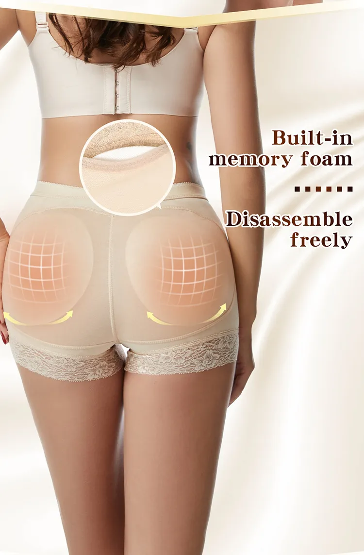 Panties with hip butt pads crossdressing - Super X Studio
