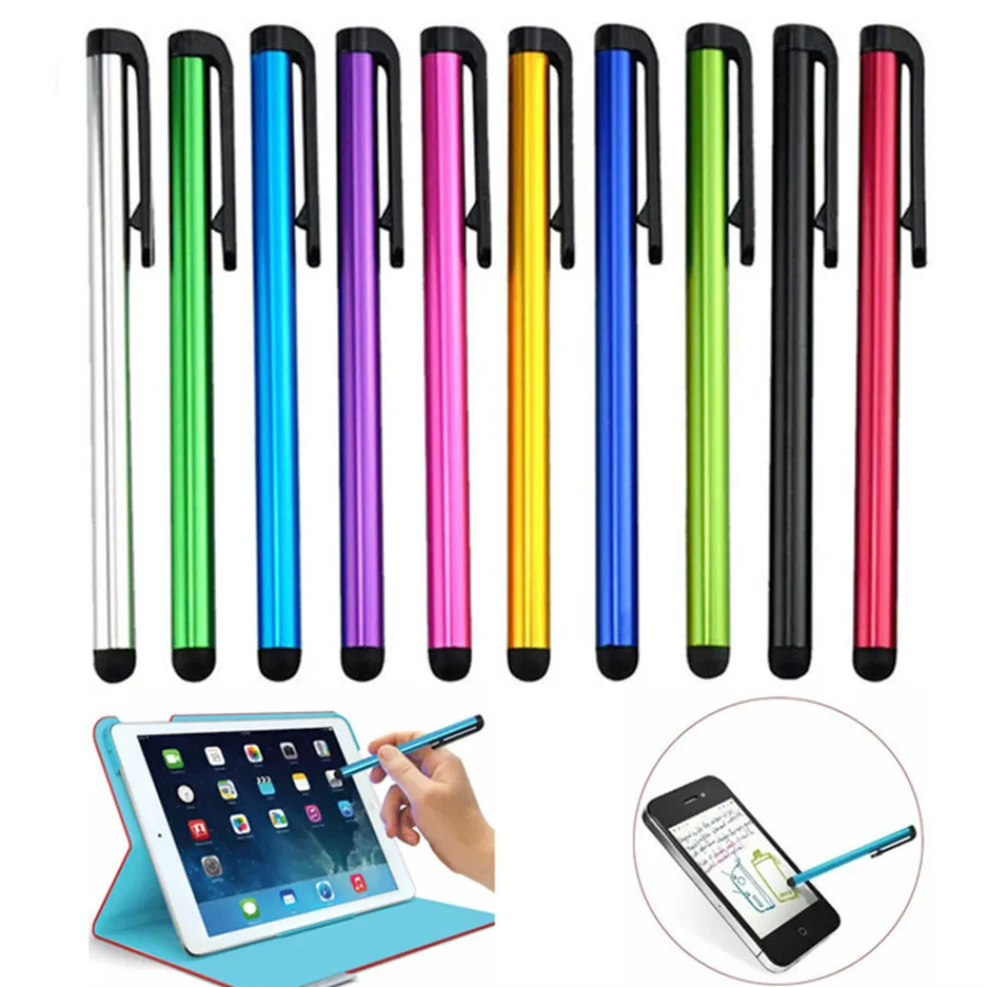 Universal 7.0 Lång pekskärm Penkapacitiv Stylus -pennor Högkänslig för Samsung Tablet Mobiltelefon