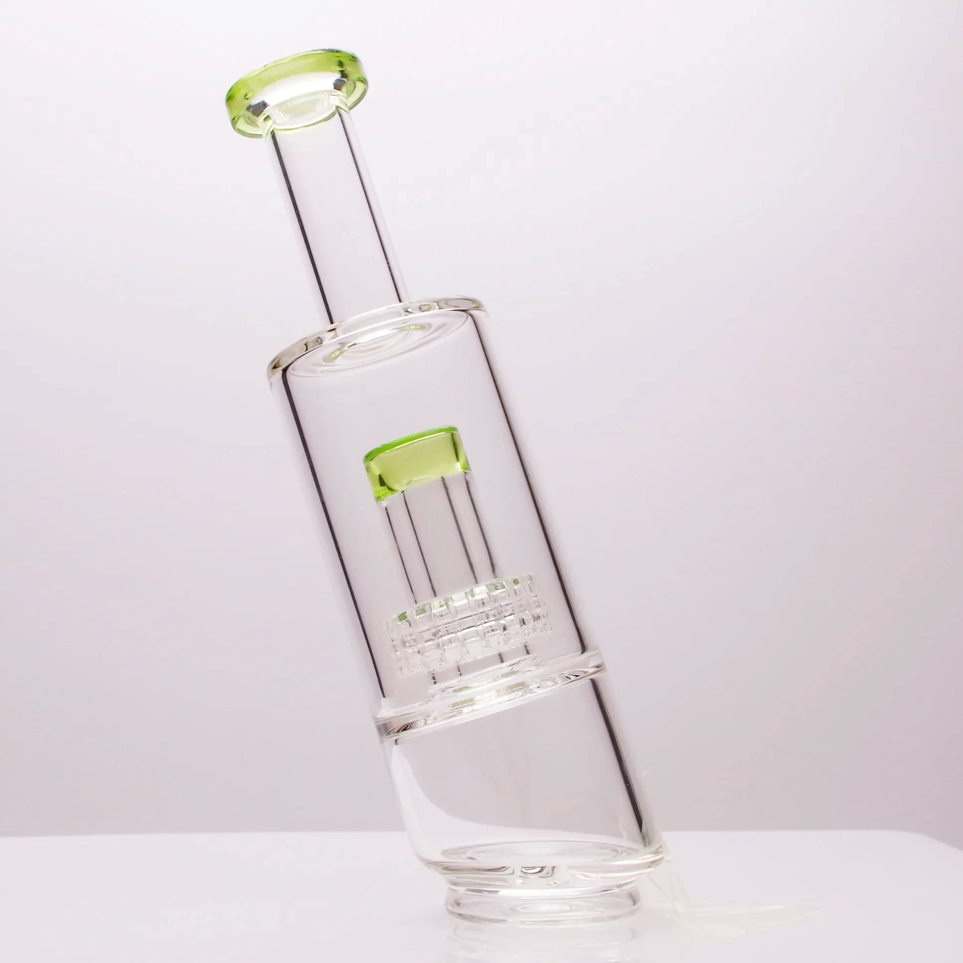 Wholesale 8 Inch Glass Bong Accessory Matrix Percolators With Clear Hookahs  And Color Edge Water Pipe From Smoking_glass, $34.36