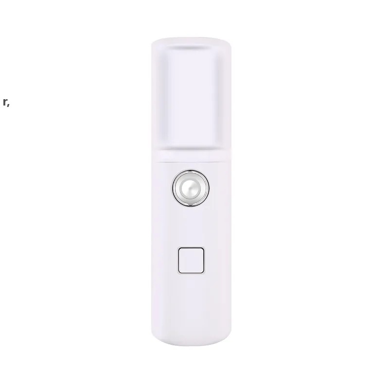 Women Face Steaming Device UBS Rechargeable Water Supply Instrument Hand Held Nanometer Spray Humidifier Party Supplies Portable RRA12273