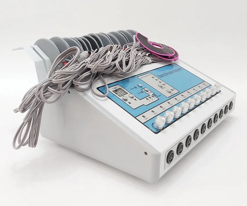 Portable EMS Electronic Muscle Stimulation Machine Russian Wave EMS