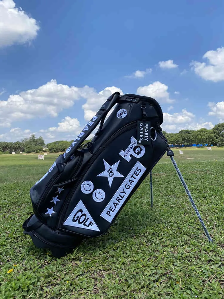 Waterproof PG Waterproof Golf Stand Bag Bracket With Lightweight Green,  White, And Black Cloth, 3.2kg Capacity And Single Shoulder Strap From  Arvinbruce, $265.55