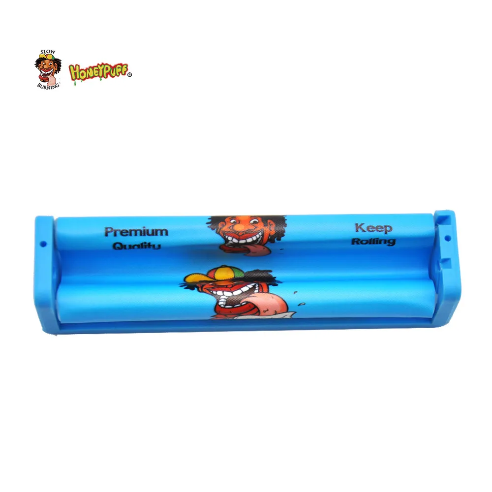 Honeypuff Premium plast tobaks cigarettrullmaskin för 110mm Pappersportabel Manuell Roller Cigarette Maker