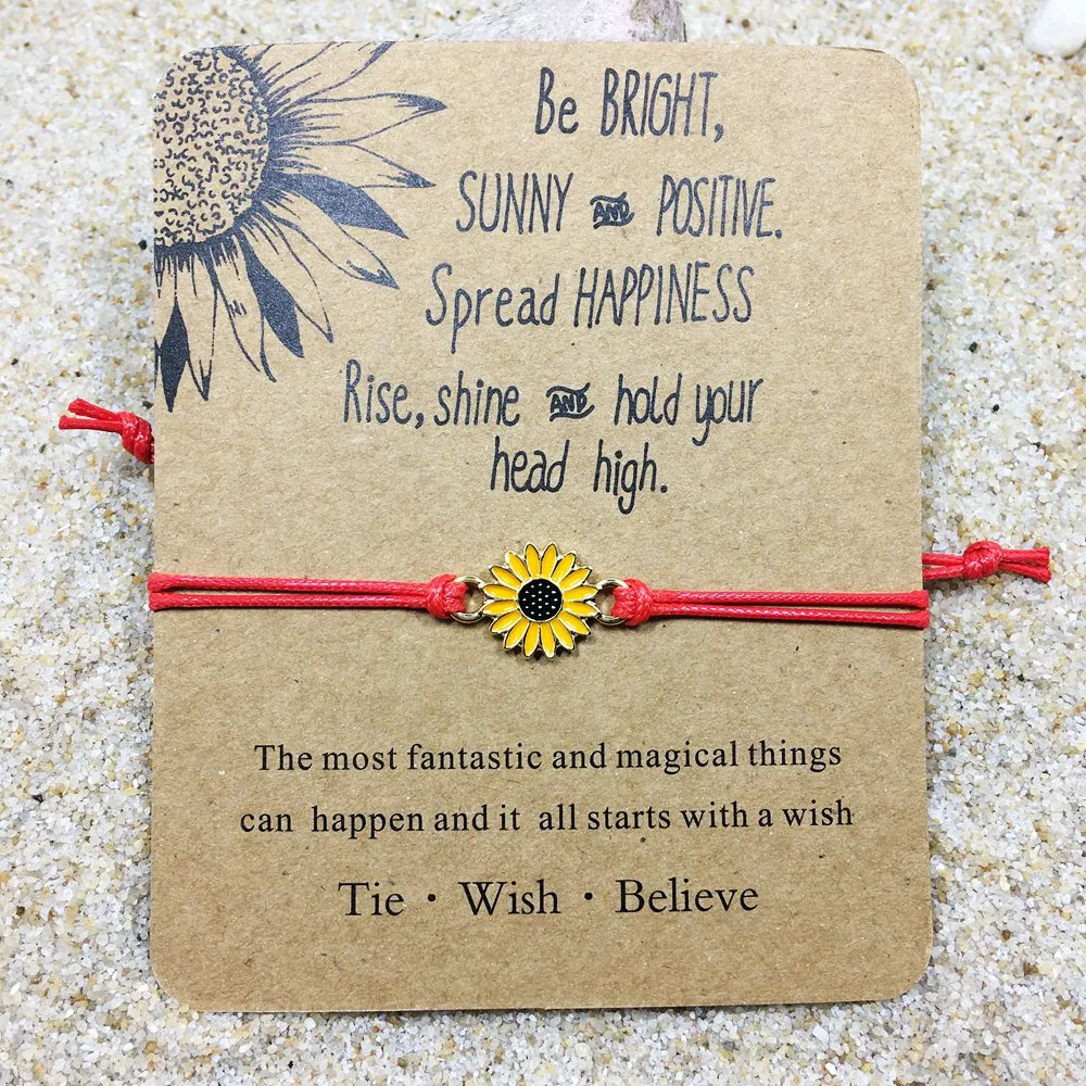 Wish bracelet sayings clearance